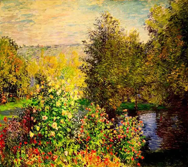 Monet, Claude: Garden at Montgeron